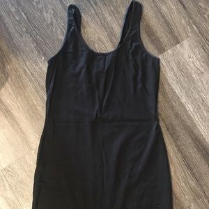 Black skinny dress